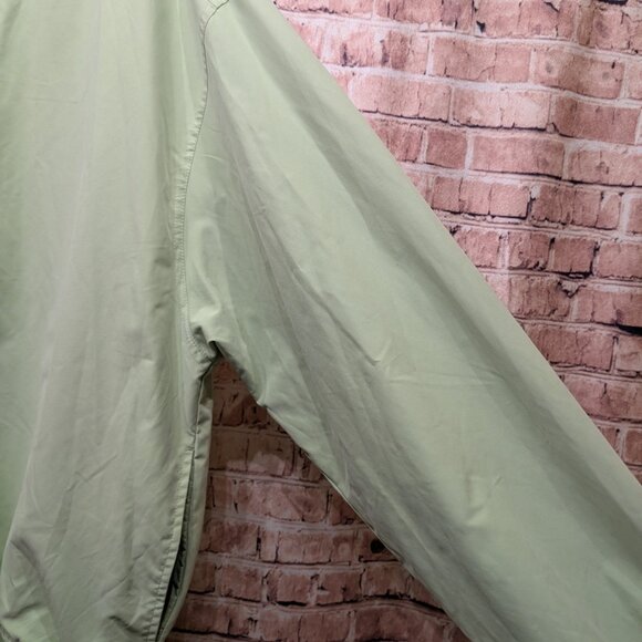 Page & Tuttle V-Neck Pull Over Jacket Light Green Size Large - Picture 7 of 15